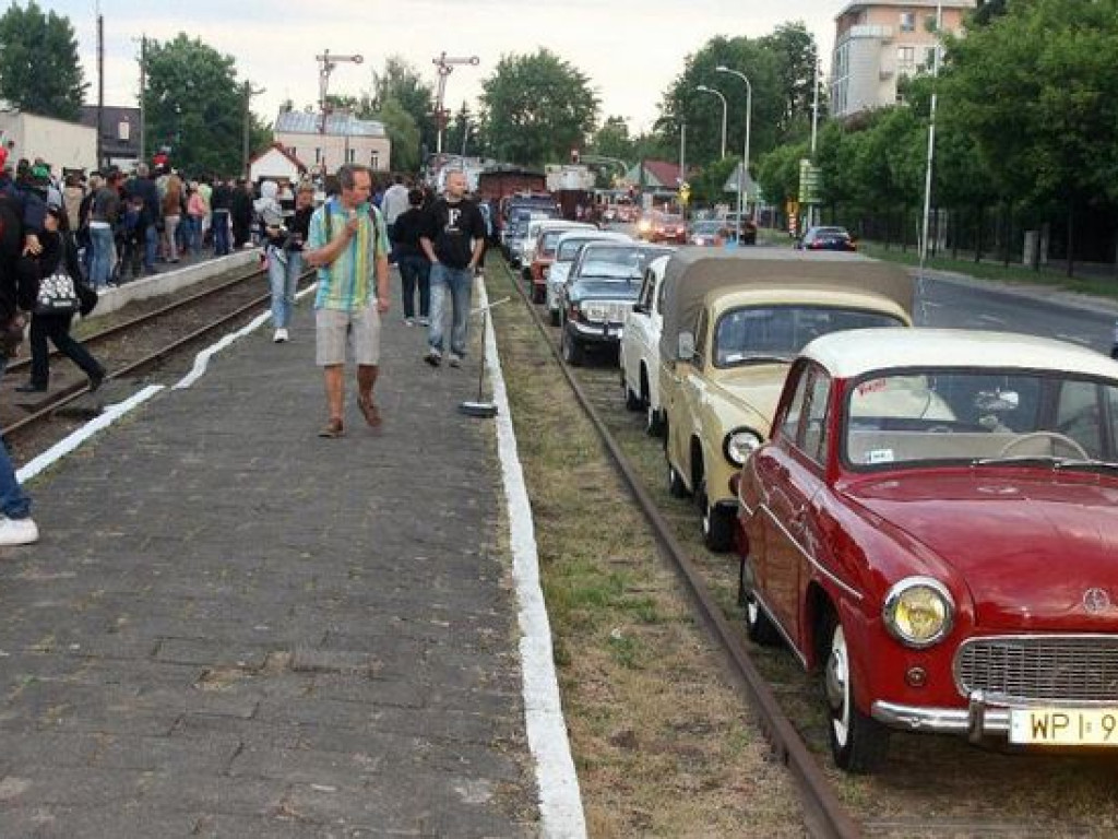 Piękna noc na kolei