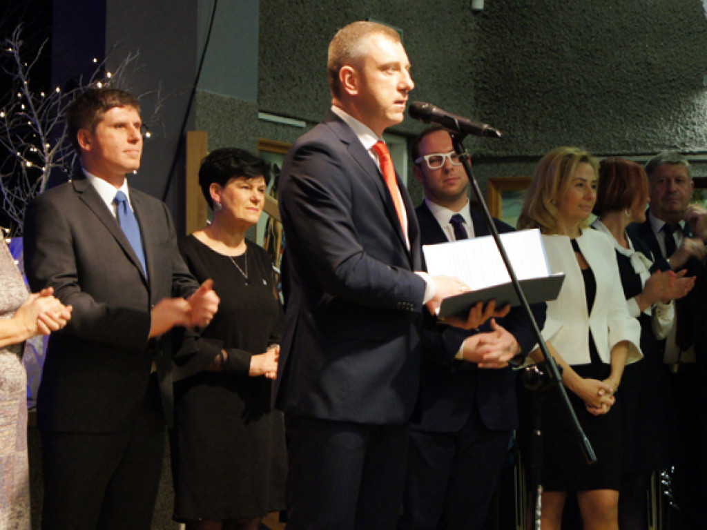 Powyborcze echa na wigilii. 