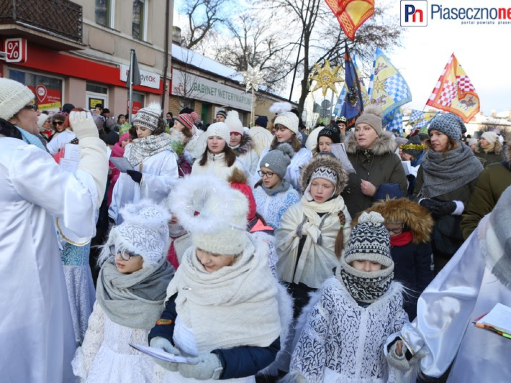 Orszak Trzech Króli na ulicach Piaseczna