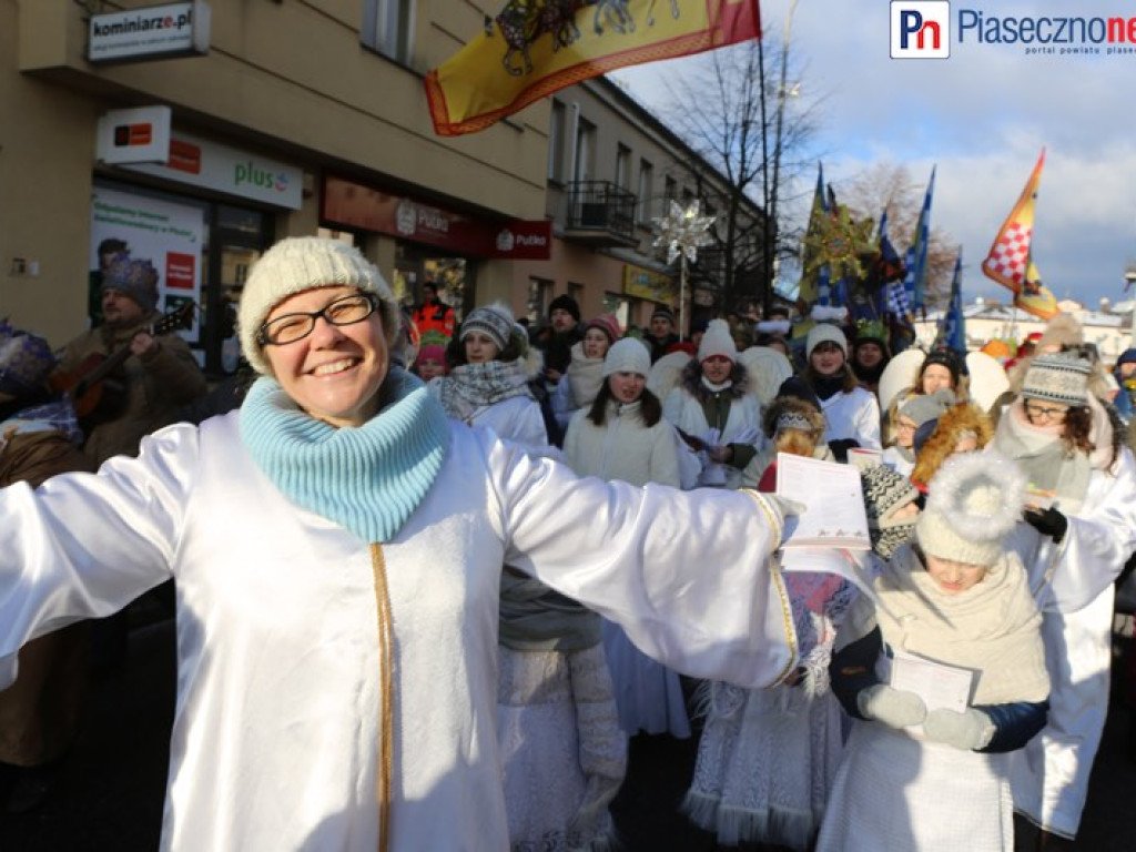 Orszak Trzech Króli na ulicach Piaseczna