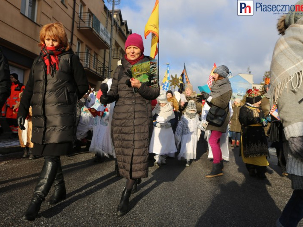 Orszak Trzech Króli na ulicach Piaseczna