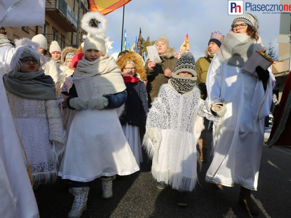 Orszak Trzech Króli na ulicach Piaseczna