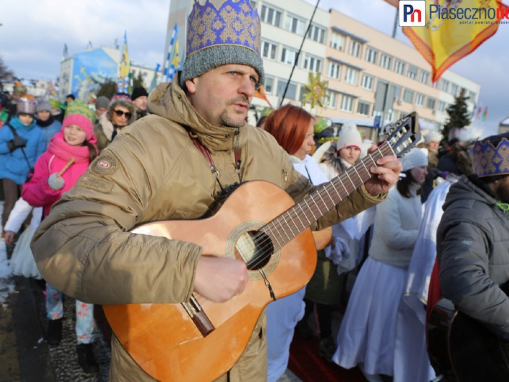 Orszak Trzech Króli na ulicach Piaseczna