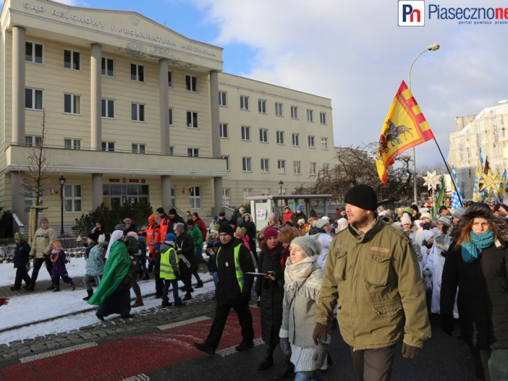 Orszak Trzech Króli na ulicach Piaseczna