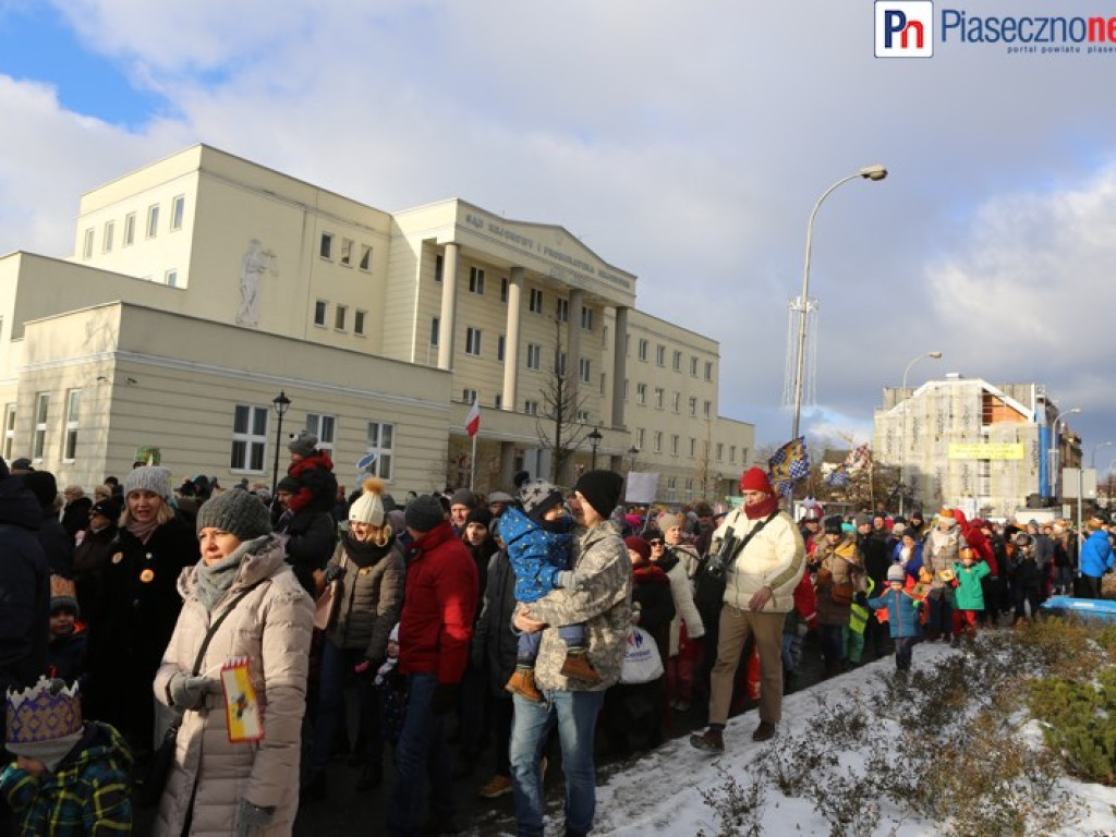 Orszak Trzech Króli na ulicach Piaseczna