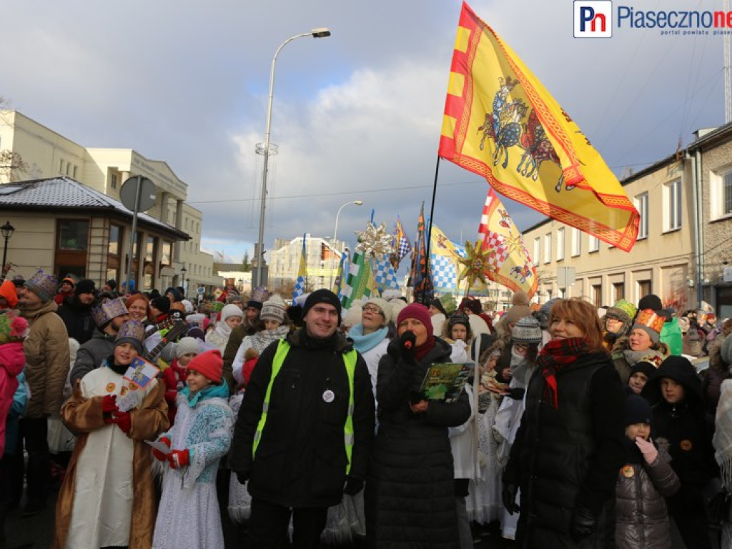 Orszak Trzech Króli na ulicach Piaseczna