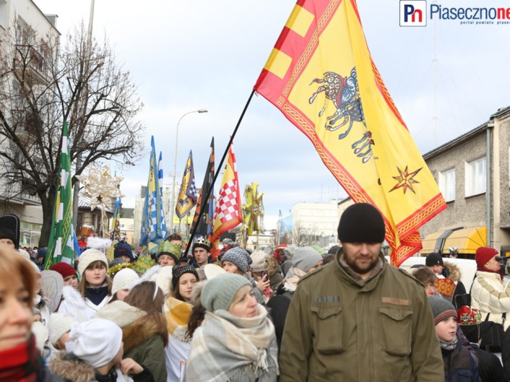 Orszak Trzech Króli na ulicach Piaseczna