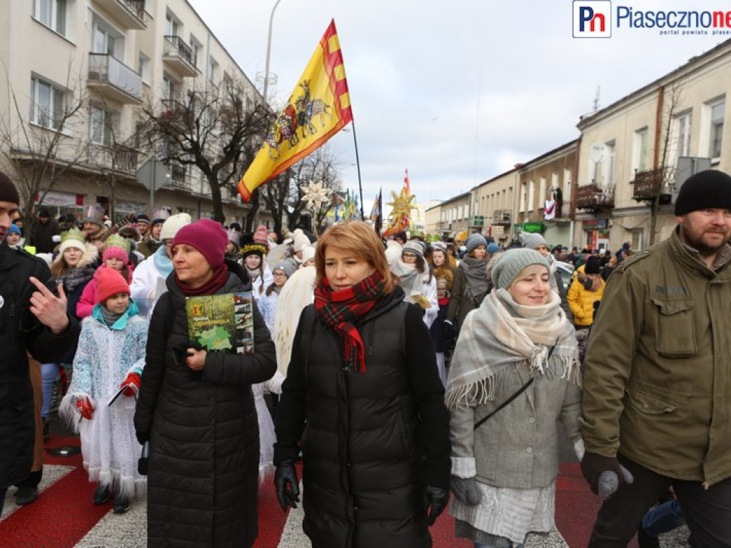 Orszak Trzech Króli na ulicach Piaseczna