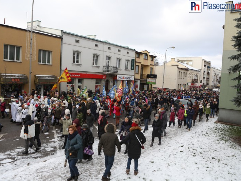 Orszak Trzech Króli na ulicach Piaseczna