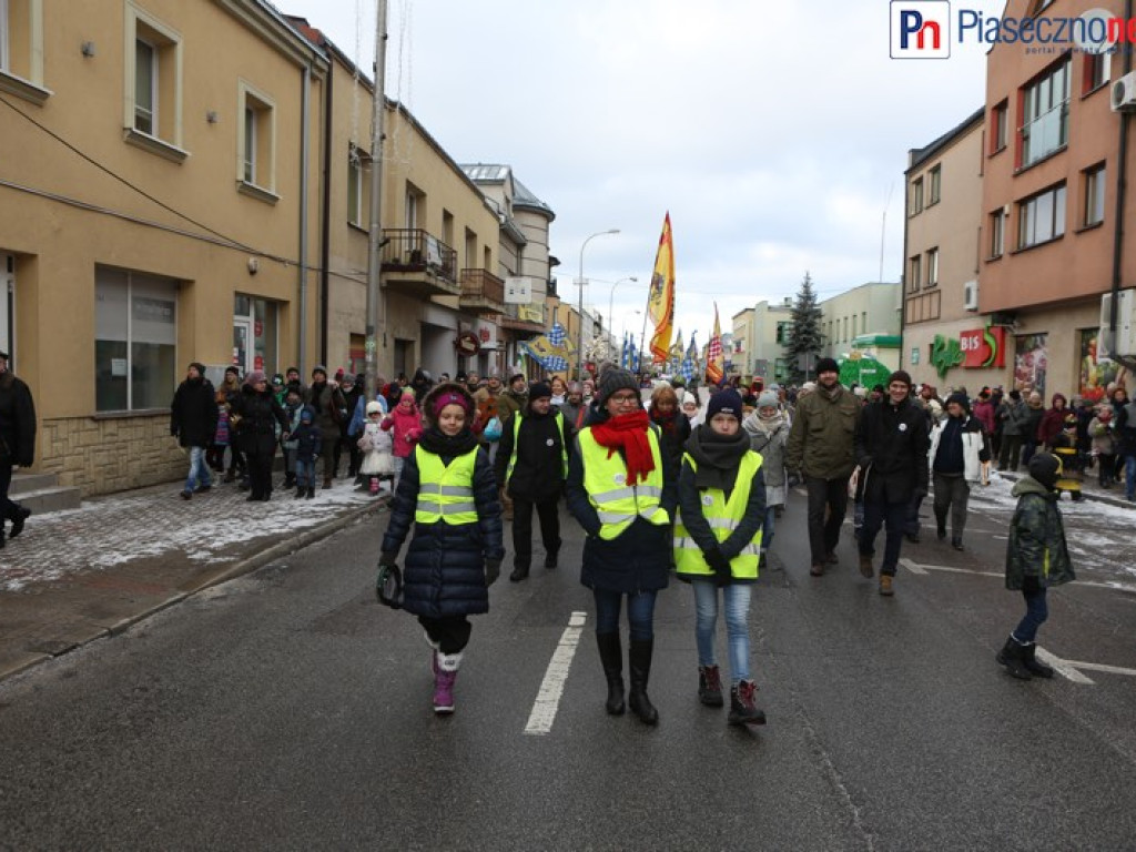 Orszak Trzech Króli na ulicach Piaseczna