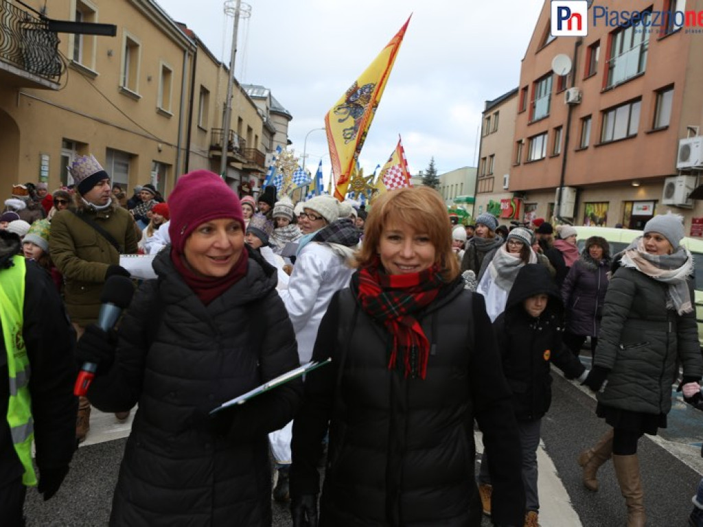 Orszak Trzech Króli na ulicach Piaseczna
