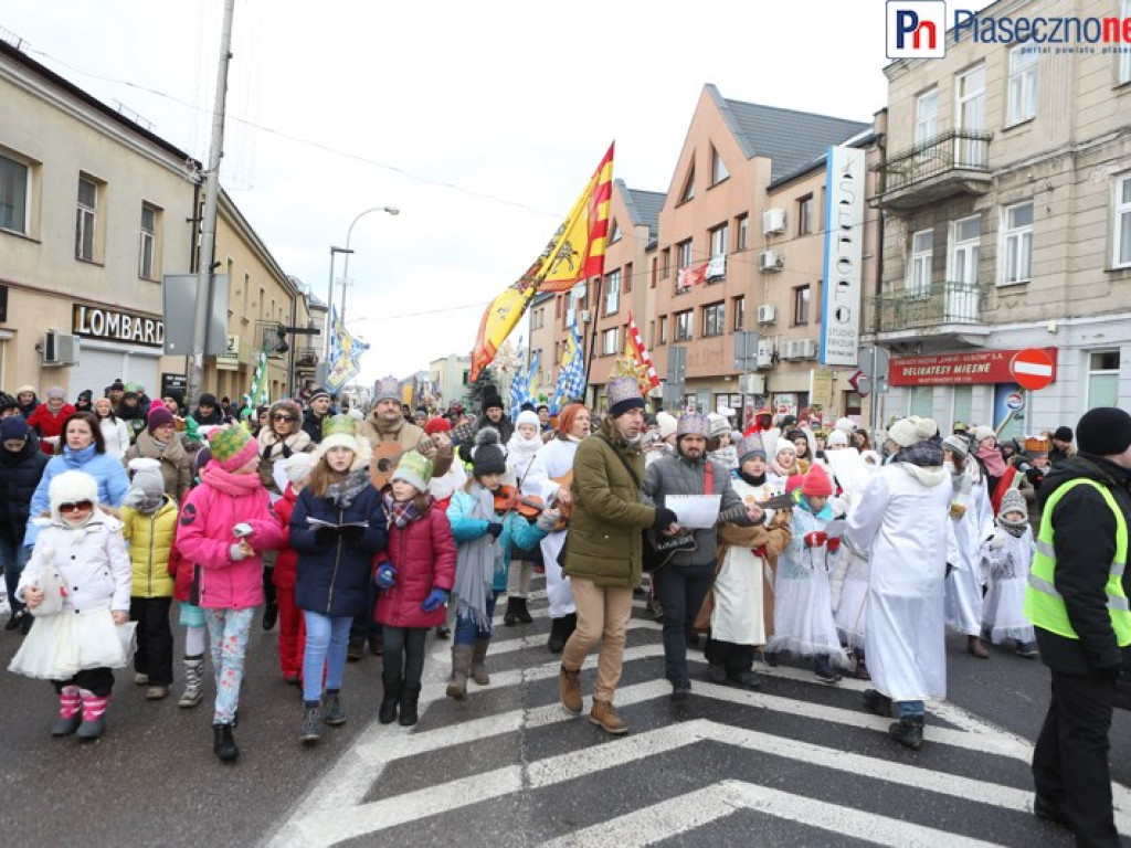 Orszak Trzech Króli na ulicach Piaseczna