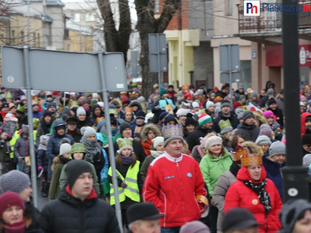 Orszak Trzech Króli na ulicach Piaseczna