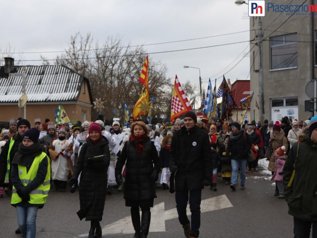 Orszak Trzech Króli na ulicach Piaseczna