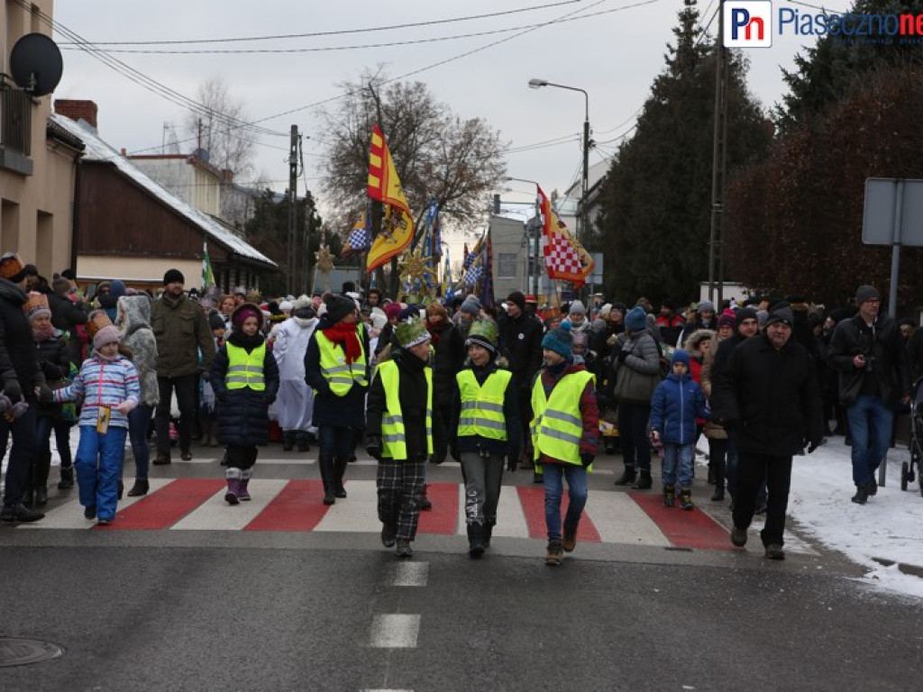Orszak Trzech Króli na ulicach Piaseczna