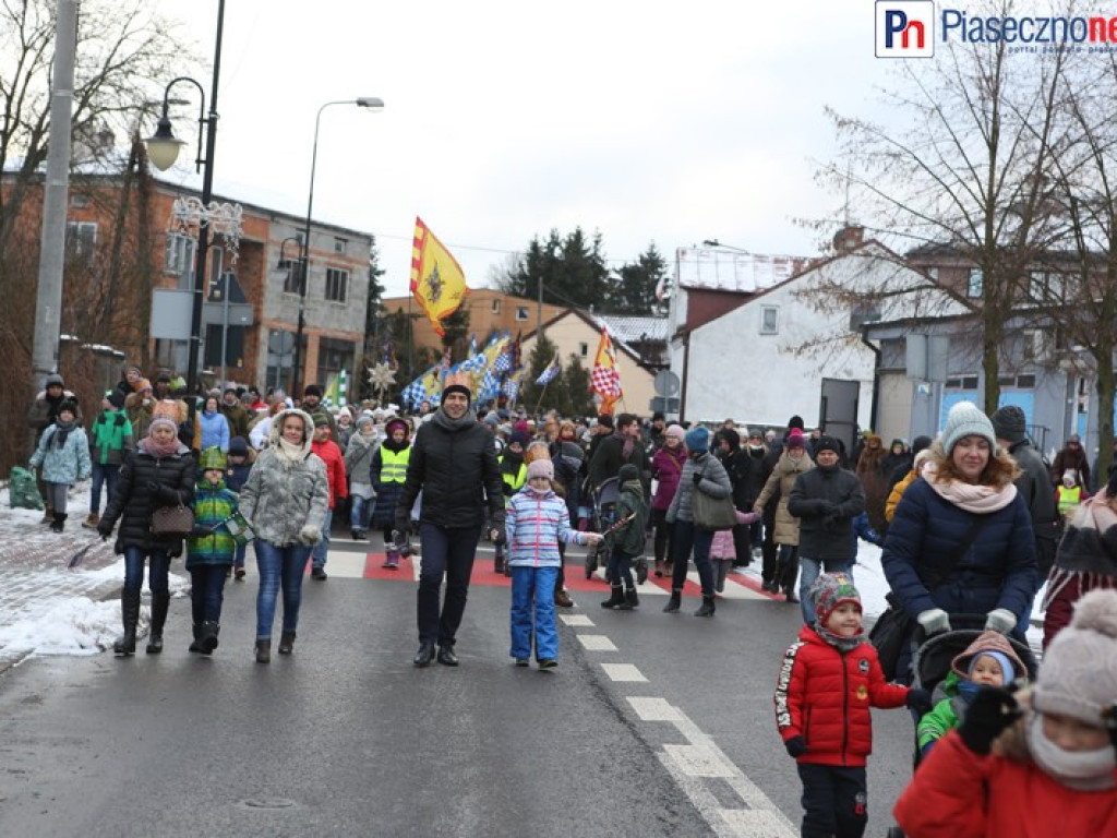 Orszak Trzech Króli na ulicach Piaseczna