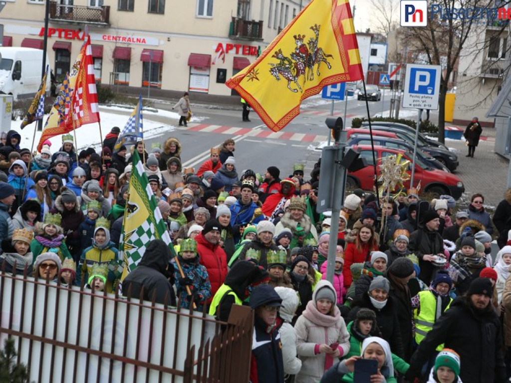 Orszak Trzech Króli na ulicach Piaseczna