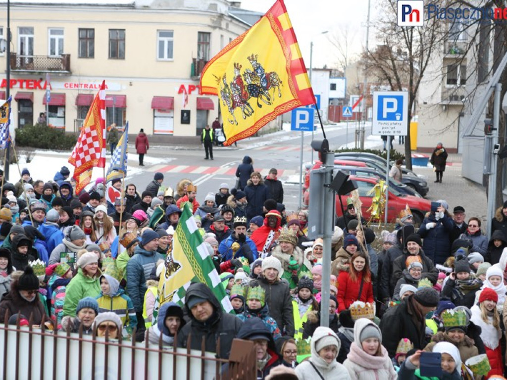 Orszak Trzech Króli na ulicach Piaseczna