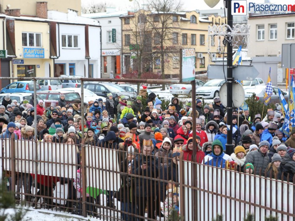 Orszak Trzech Króli na ulicach Piaseczna