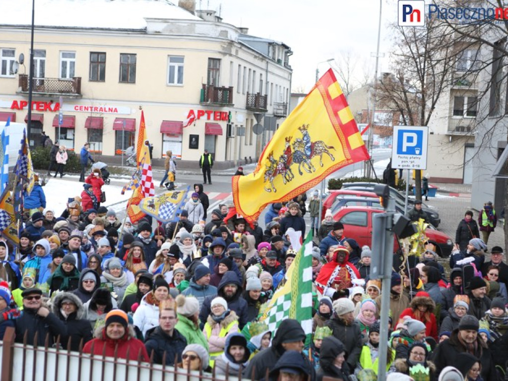 Orszak Trzech Króli na ulicach Piaseczna