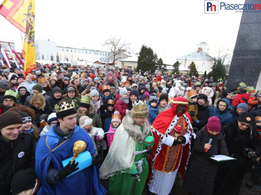 Orszak Trzech Króli na ulicach Piaseczna
