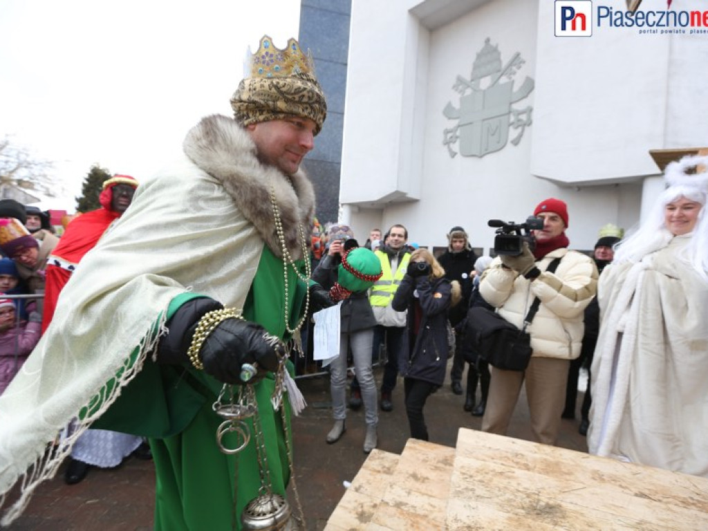 Orszak Trzech Króli na ulicach Piaseczna