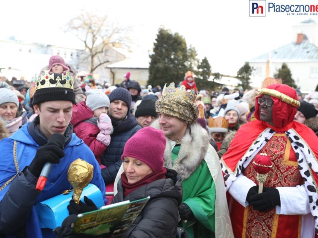 Orszak Trzech Króli na ulicach Piaseczna