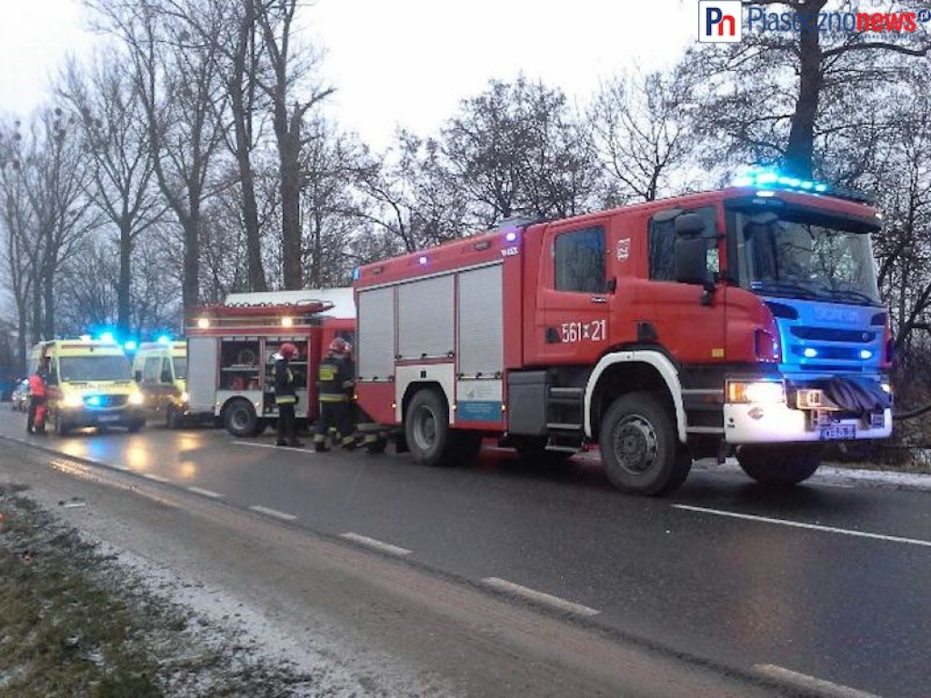 Karambol paraliżuje dojazd do Piaseczna! Jedna osoba nie żyje, trzy w szpitalu