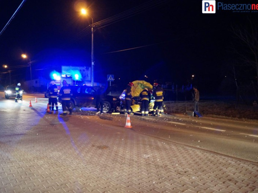 Wypadek w Głoskowie