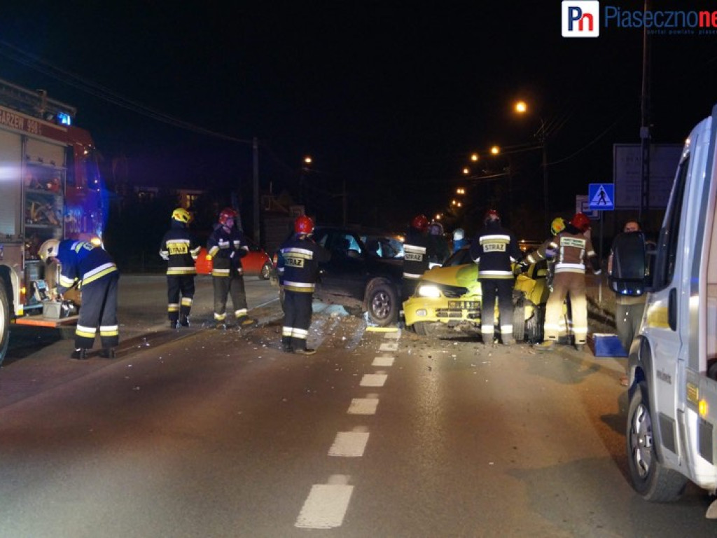 Wypadek w Głoskowie