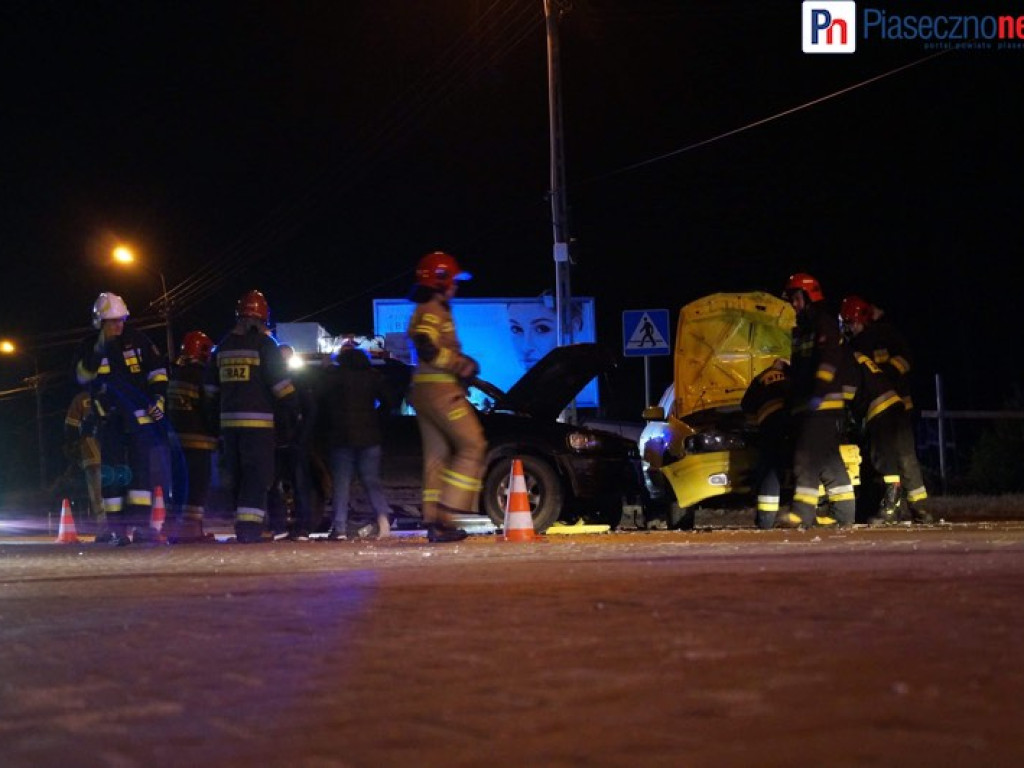 Wypadek w Głoskowie