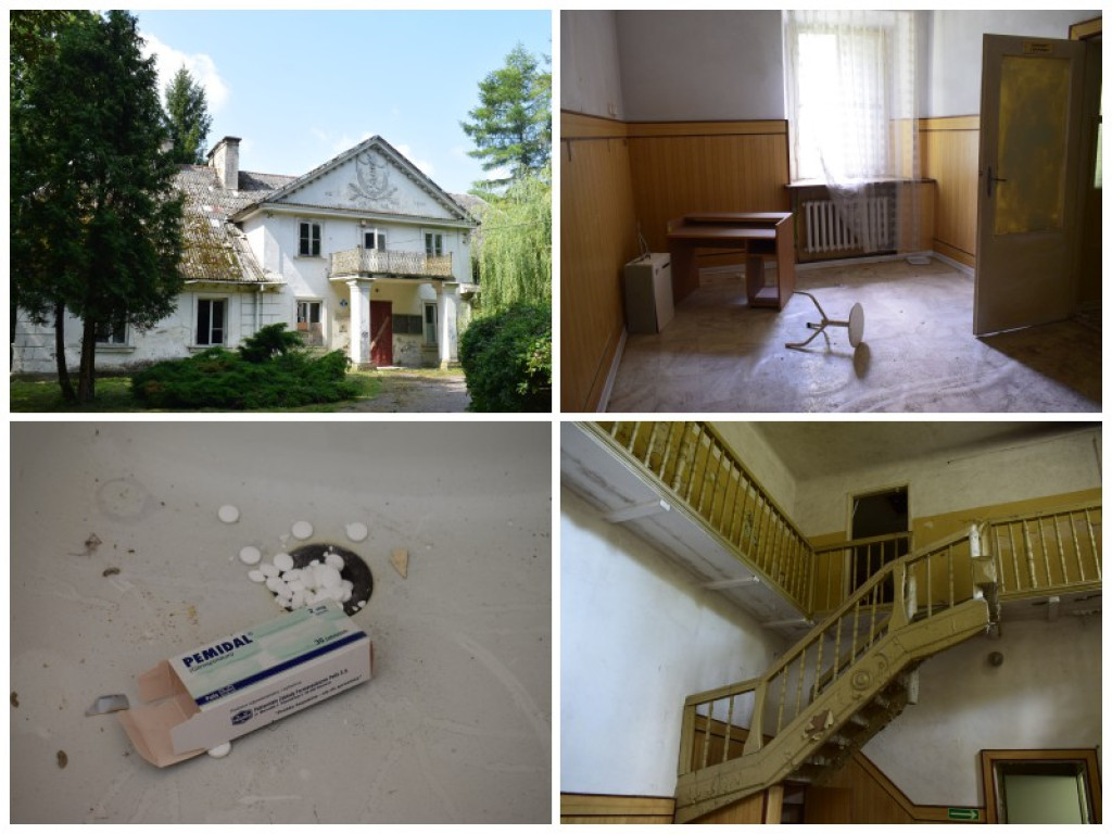 Dworek Ryxów popada w ruinę