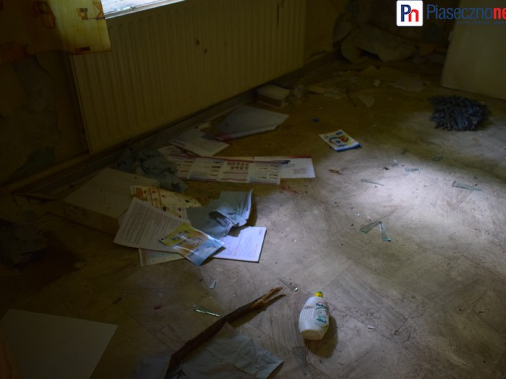 Dworek Ryxów popada w ruinę