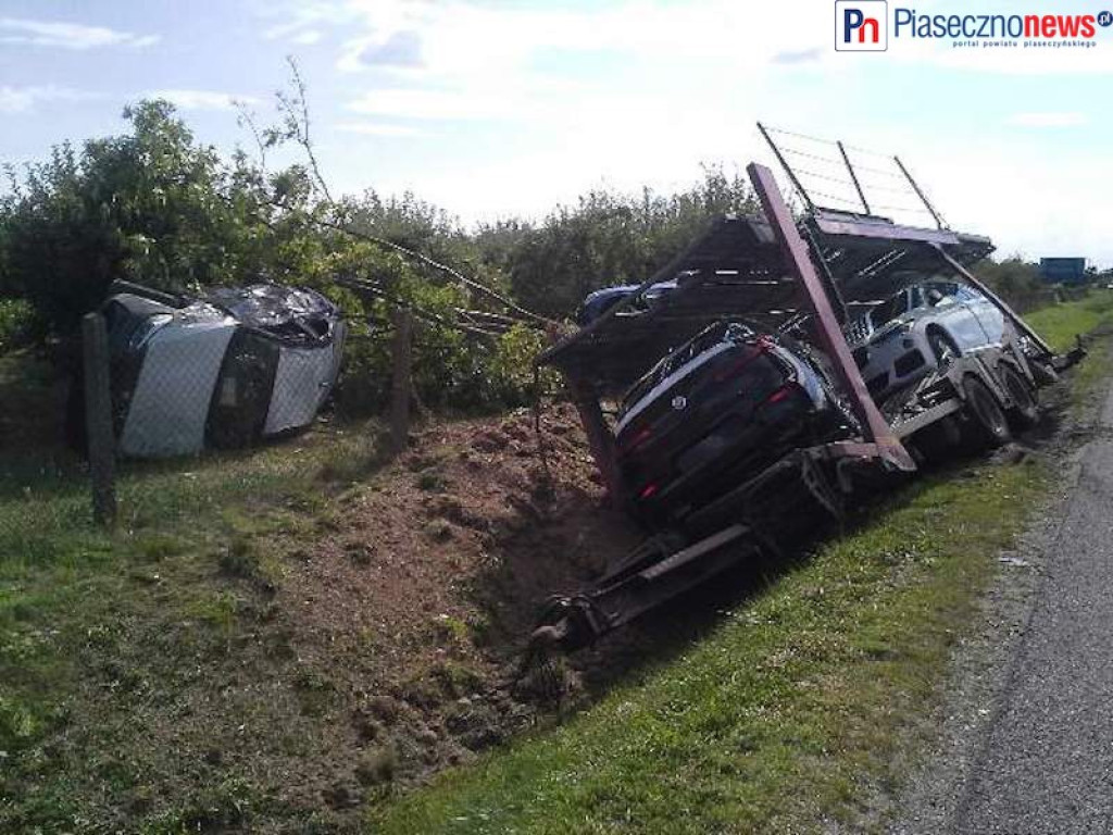 Tir i 7 bmw rozbitych! Droga krajowa nieprzejezdna [AKTUALIZACJE]
