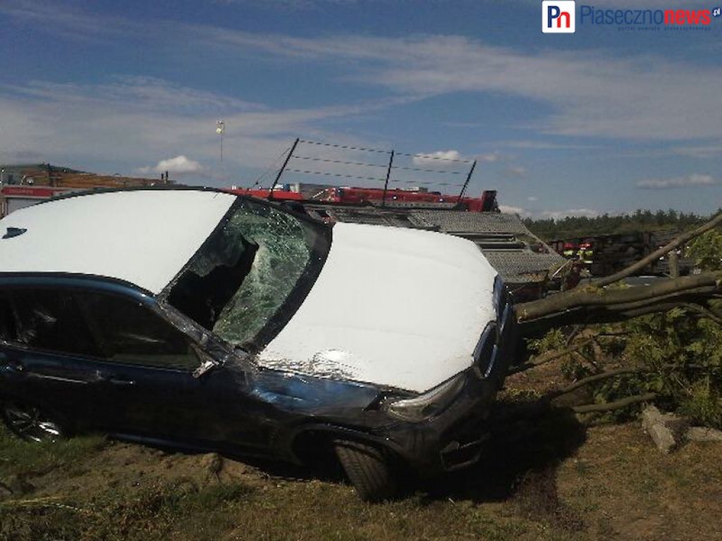 Tir i 7 bmw rozbitych! Droga krajowa nieprzejezdna [AKTUALIZACJE]