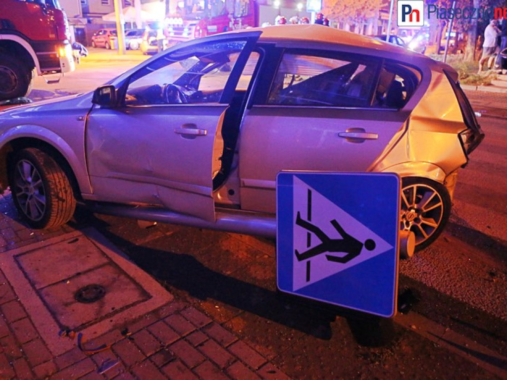 Huk i krzyk! Wypadek w centrum miasta