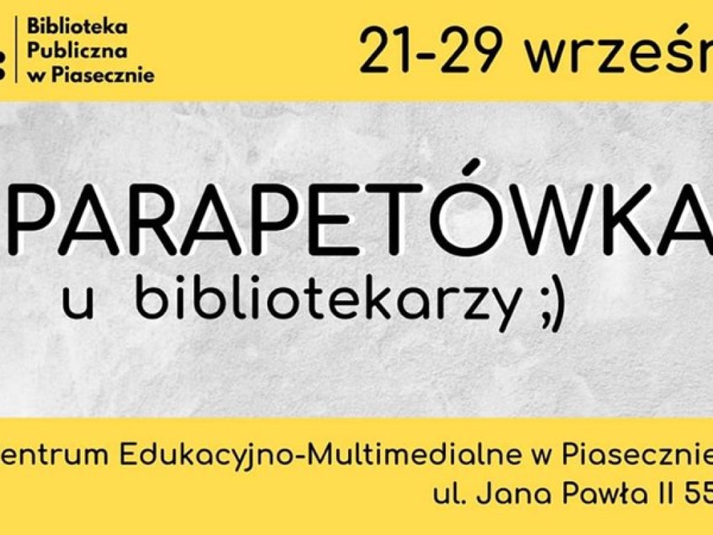 Parapetówka u bibliotekarzy
