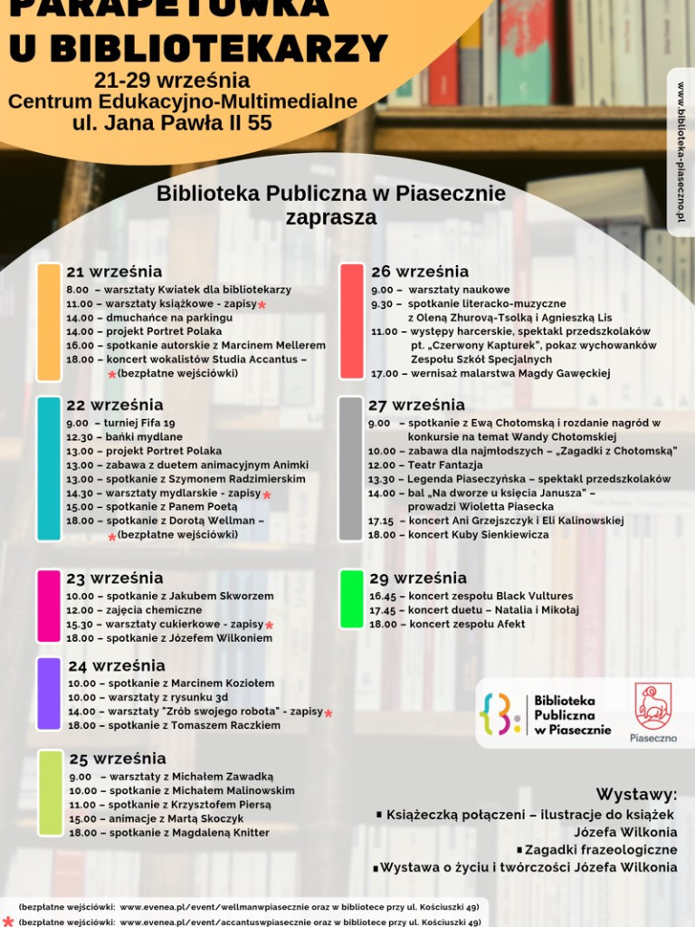 Parapetówka u bibliotekarzy