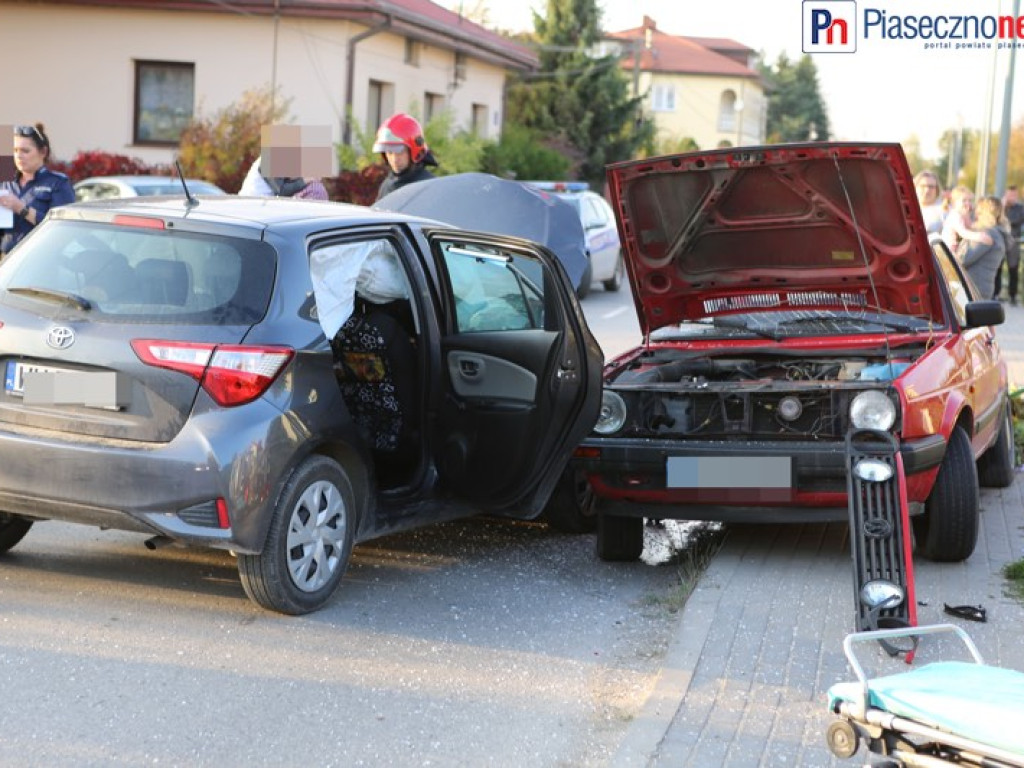 Wypadek w Bobrowcu! Mazowiecka zablokowana