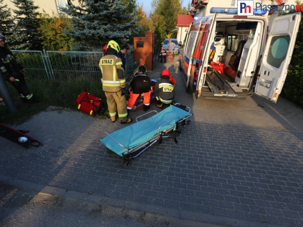 Wypadek w Bobrowcu! Mazowiecka zablokowana