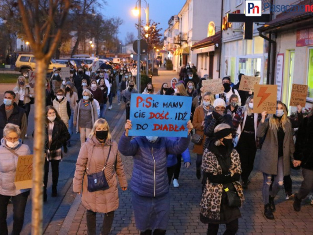 Rewolucja jest kobietą! Takiego protestu jak w Górze Kalwarii jeszcze nie było