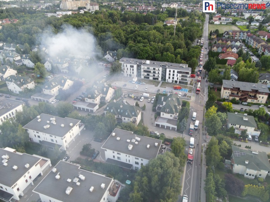113 strażaków gasiło pożar ponad 8 godzin