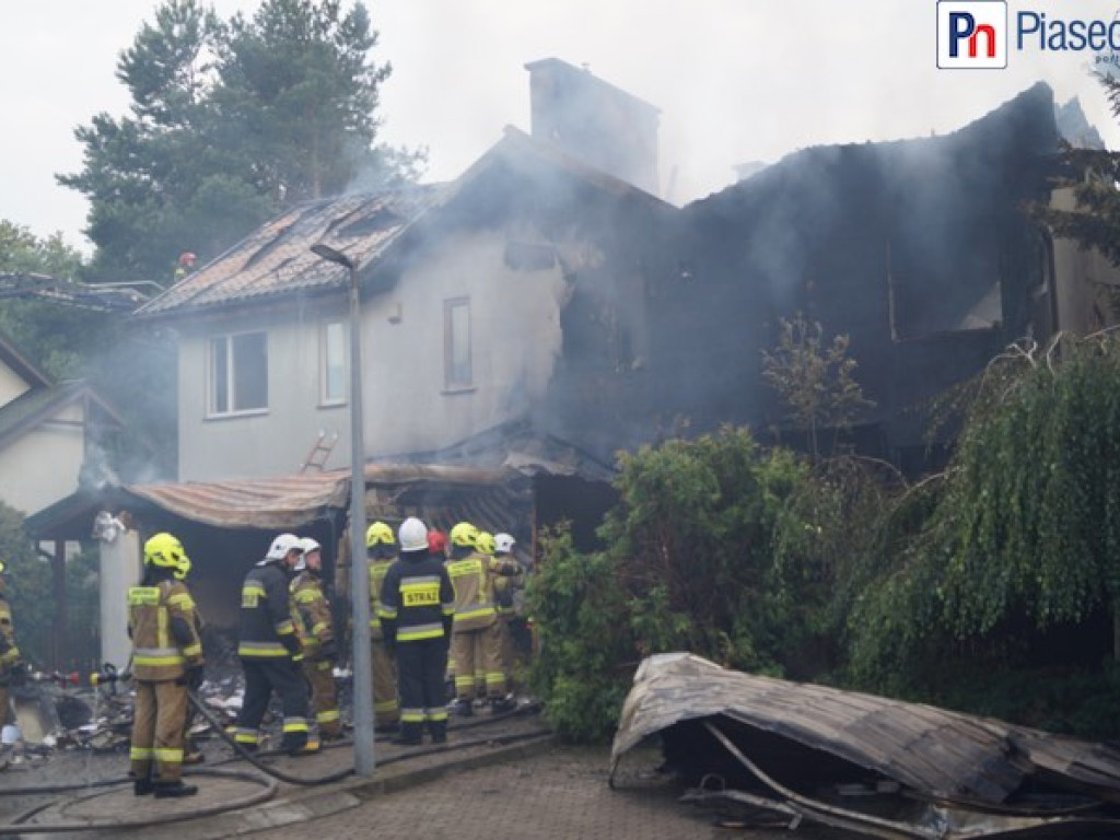 113 strażaków gasiło pożar ponad 8 godzin