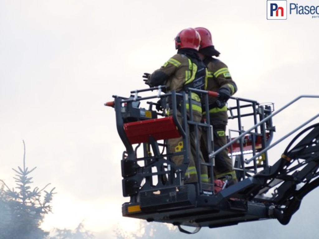 113 strażaków gasiło pożar ponad 8 godzin