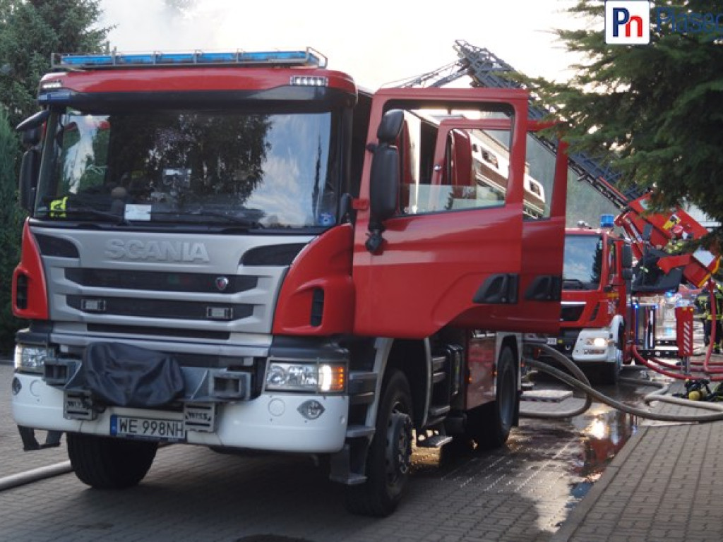 113 strażaków gasiło pożar ponad 8 godzin