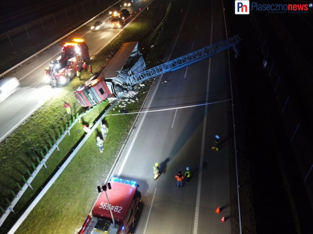 Poważny wypadek na trasie S7. Droga zablokowana
