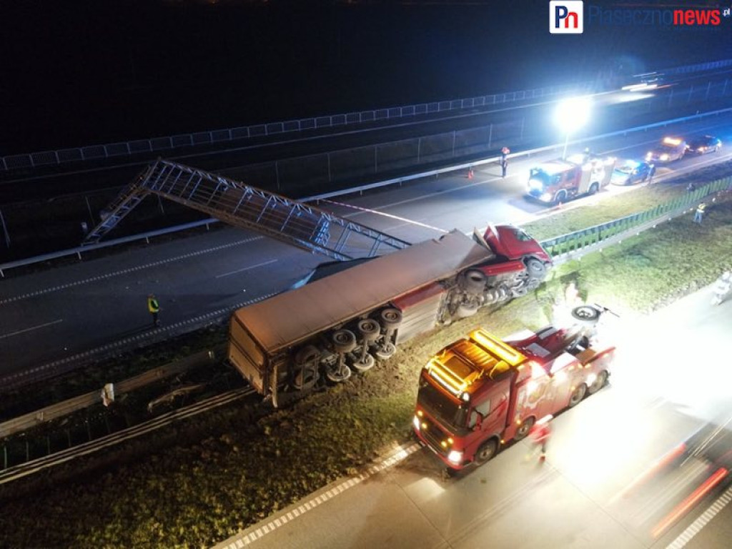 Poważny wypadek na trasie S7. Droga zablokowana