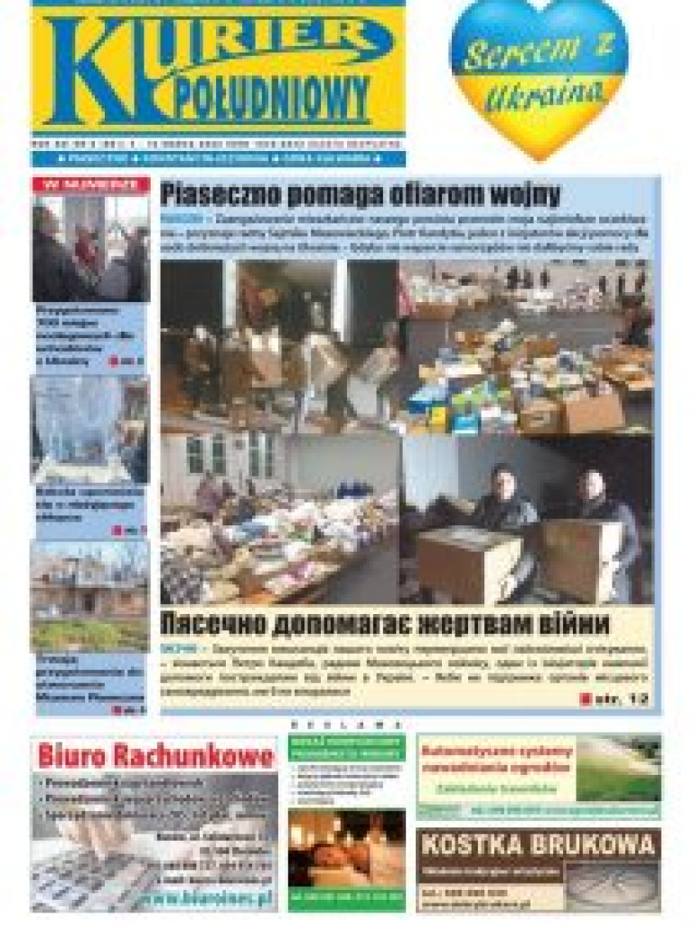 Piaseczno pomaga ofiarom wojny