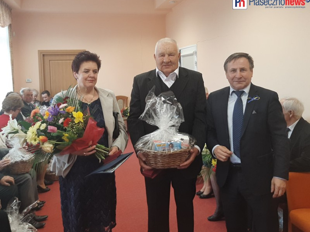 Wójt pogratulował małżeństwom z 50-letnim stażem