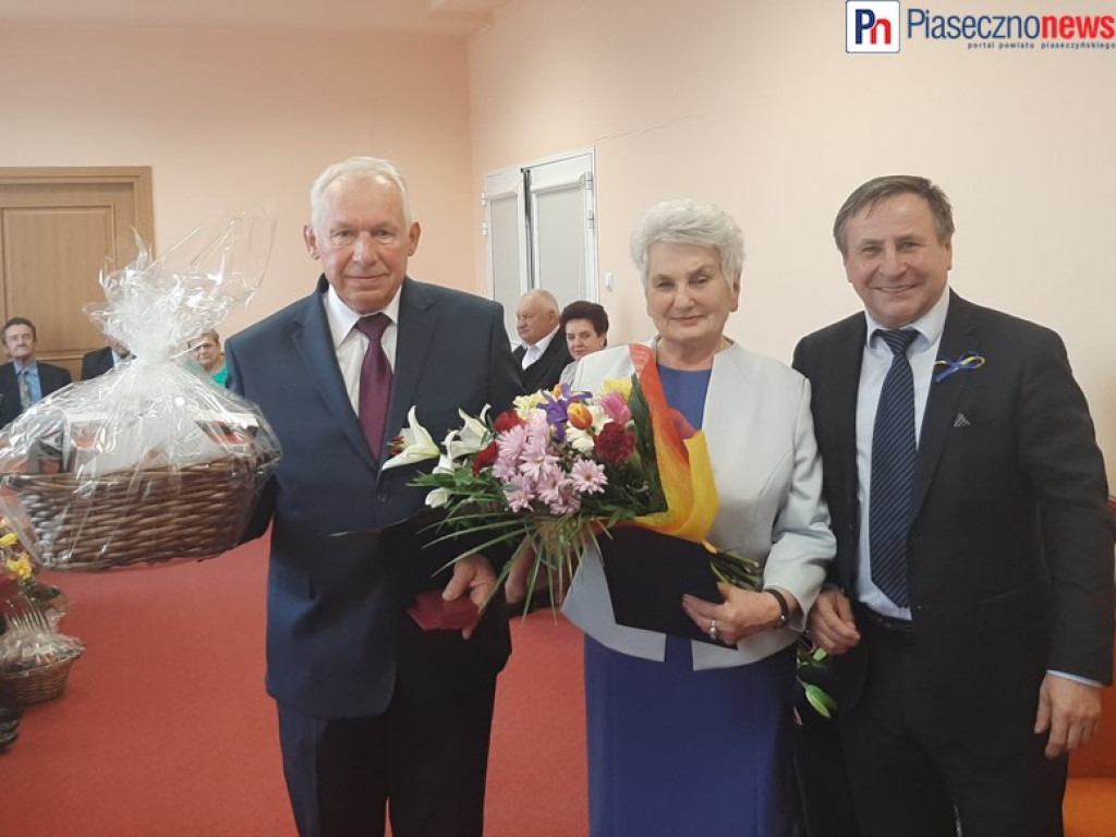 Wójt pogratulował małżeństwom z 50-letnim stażem